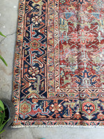 [vintage rugs] - Blue Parakeet Rugs