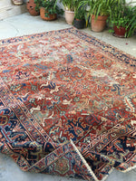 [vintage rugs] - Blue Parakeet Rugs