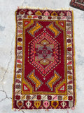 [vintage rugs] - Blue Parakeet Rugs