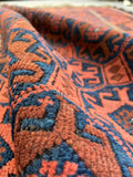 3' x 5'5' Nomadic Baluchistan rug #2099 / 3x6 Vintage Rug - Blue Parakeet Rugs