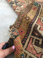 4'5 x 6'2 Antique Shirvan Caucasian rug - Blue Parakeet Rugs