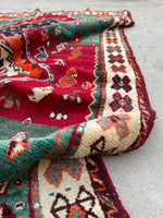 [vintage rugs] - Blue Parakeet Rugs