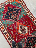 [vintage rugs] - Blue Parakeet Rugs