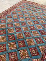 [vintage rugs] - Blue Parakeet Rugs