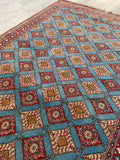 [vintage rugs] - Blue Parakeet Rugs