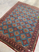 [vintage rugs] - Blue Parakeet Rugs