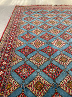 [vintage rugs] - Blue Parakeet Rugs