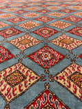 [vintage rugs] - Blue Parakeet Rugs