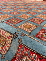 [vintage rugs] - Blue Parakeet Rugs
