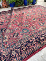 10x14 Antique Turkish Sparta rug #2644 - Blue Parakeet Rugs