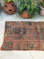 [vintage rugs] - Blue Parakeet Rugs