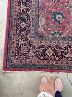10x14 Antique Turkish Sparta rug #2644 - Blue Parakeet Rugs