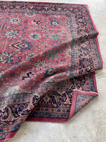 10x14 Antique Turkish Sparta rug #2644 - Blue Parakeet Rugs