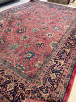 10x14 Antique Turkish Sparta rug #2644 - Blue Parakeet Rugs