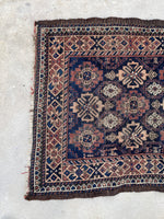 [vintage rugs] - Blue Parakeet Rugs