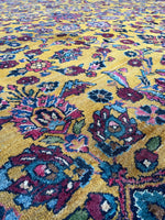 Antique Persian Sarouk rug