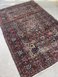 [vintage rugs] - Blue Parakeet Rugs