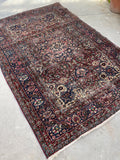 [vintage rugs] - Blue Parakeet Rugs
