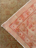 10x13 Antique and finely woven Turkish rug #2455 - Blue Parakeet Rugs