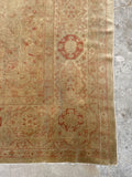 10x13 Antique and finely woven Turkish rug #2455 - Blue Parakeet Rugs