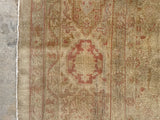 10x13 Antique and finely woven Turkish rug #2455 - Blue Parakeet Rugs