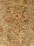 10x13 Antique and finely woven Turkish rug #2455 - Blue Parakeet Rugs