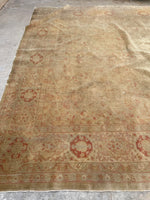 10x13 Antique and finely woven Turkish rug #2455 - Blue Parakeet Rugs