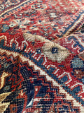 7’ x 9’6 Antique Persian Shiraz rug #2778 - Blue Parakeet Rugs