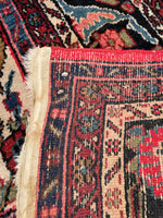 9' x 12'2 Antique Persian Bibikabad rug #2456 - Blue Parakeet Rugs