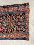 3'2 x 14'2 Worn Antique Persian runner #2267 / 3x14 Vintage Runner - Blue Parakeet Rugs