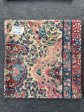 Antique Persian rug pillow