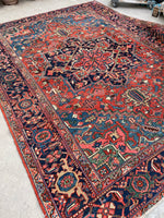 [vintage rugs] - Blue Parakeet Rugs