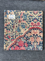 Antique Persian rug pillow