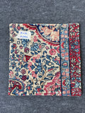 Antique Persian rug pillow