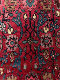 8'3 x 11'3 Antique Persian Iron Bidjar rug #2110 / 8x11 Vintage Rug - Blue Parakeet Rugs