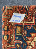 20x14 Antique Persian Rug Pillow #2948
