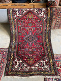 2'5 x 4' Antique Persian Scatter Rug #2785
