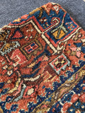 20x14 Antique Persian Rug Pillow #2951