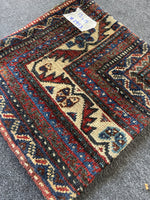 15x14 Antique Persian Rug Pillow #2953
