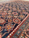7'8 x 10'10 Antique Persian Bidjar rug #2461ML / 8x11 Persian rug - Blue Parakeet Rugs