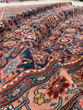 7'8 x 10'10 Antique Persian Bidjar rug #2461ML / 8x11 Persian rug - Blue Parakeet Rugs