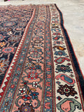 7'8 x 10'10 Antique Persian Bidjar rug #2461ML / 8x11 Persian rug - Blue Parakeet Rugs