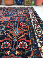 4'4 x 6'8 Persian Bibikabad Rug / 4x7 Persian rug (#768ML) - Blue Parakeet Rugs