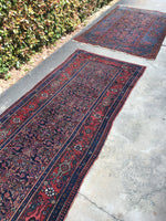 3'2 x 9'7 Antique Persian runner - Blue Parakeet Rugs