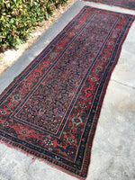 3'2 x 9'7 Antique Persian runner - Blue Parakeet Rugs