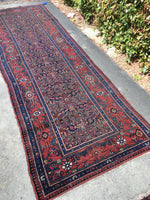 3'2 x 9'7 Antique Persian runner - Blue Parakeet Rugs