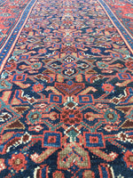 3'2 x 9'7 Antique Persian runner - Blue Parakeet Rugs