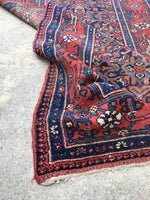3'2 x 9'7 Antique Persian runner - Blue Parakeet Rugs