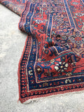 3'2 x 9'7 Antique Persian runner - Blue Parakeet Rugs