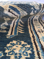 3'8 x 6'9 Antique Tribal Caucasian Rug / Small vintage rug (#760) - Blue Parakeet Rugs
